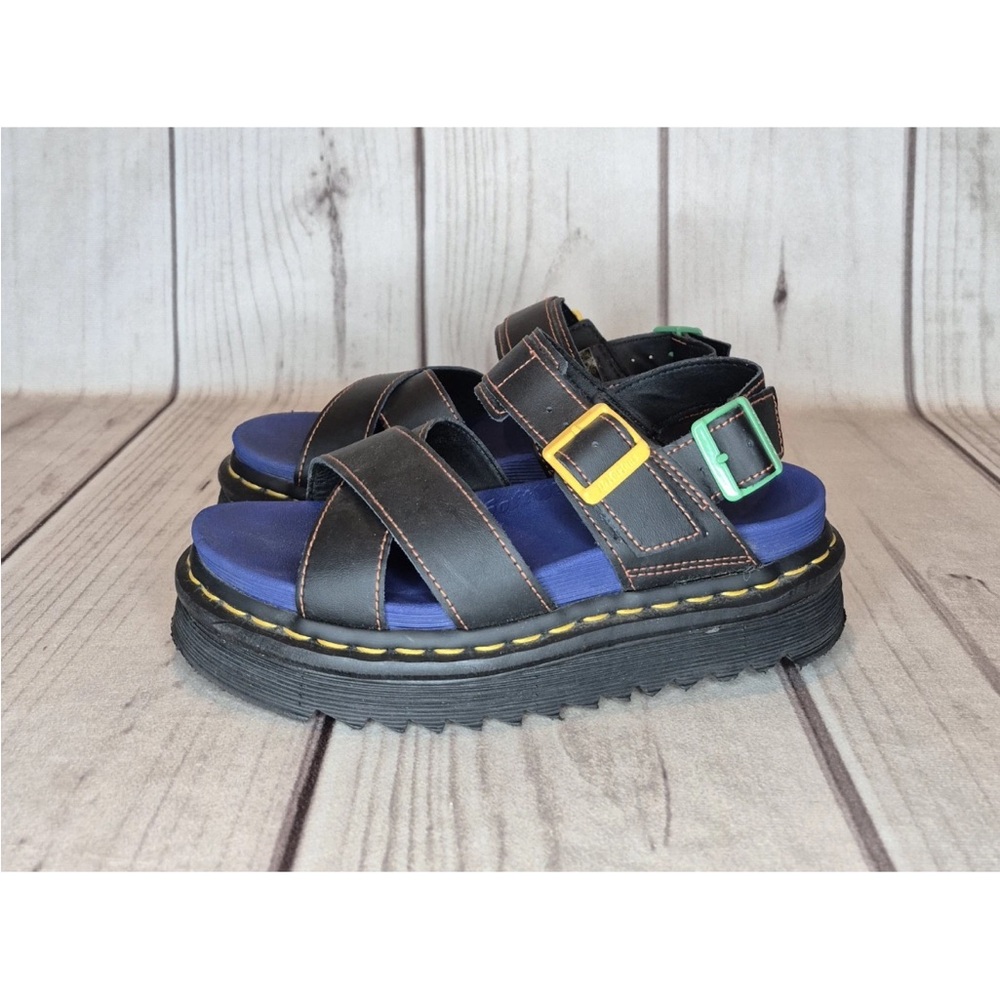 Dr. Martens Voss II Colour Block Hydro Sandals Cettire Women's Size 6 - Picture 4 of 12